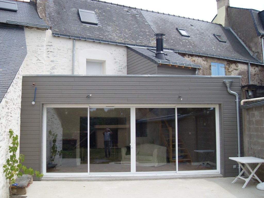 Extension Maison en Ossature Bois Morbihan 56